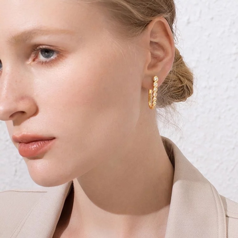 Drop earrings - Picture 2 of 4